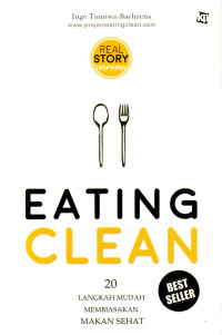 Image of Eating Clean: 20 Langkah Mudah Membiasakan Makan Sehat