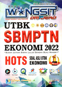Image of Buku Wangsit UTBK SBMPTN Ekonomi 2022
