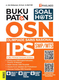 Image of Buku Paten OSN Ilmu Pengetahuan Sosial SMP/MTS