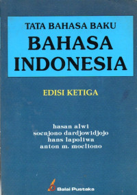Image of Tata Bahasa Baku Bahasa Indonesia
